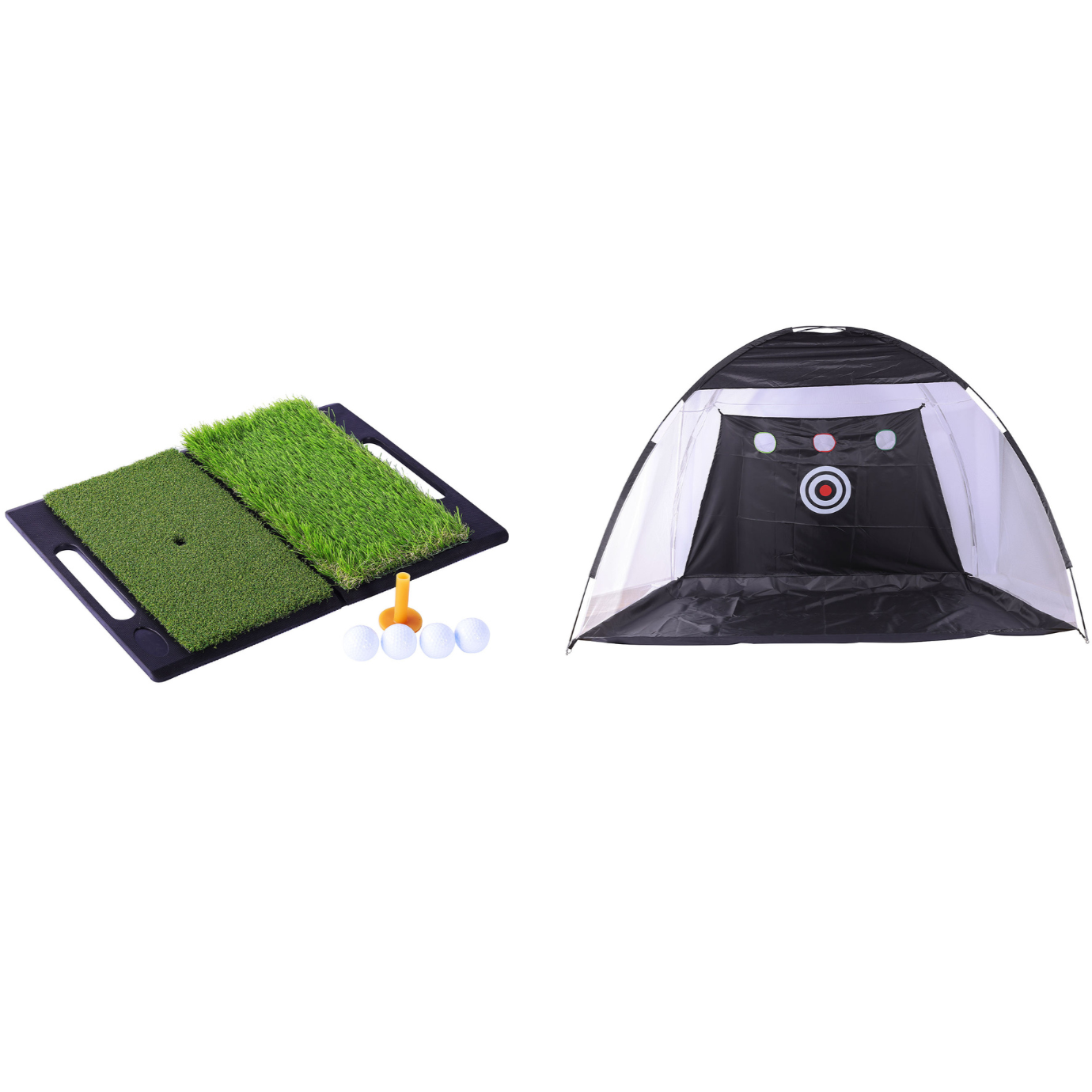Alfombra Doble de Golf + Golf Net